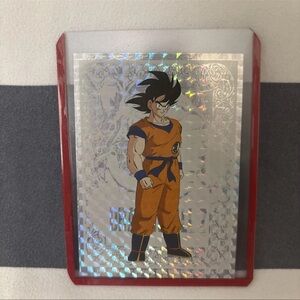 1998 Dragon Ball Z DBZ Artbox Series 2 #G1 Goku Silver Prism